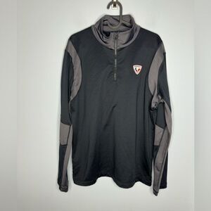 ROSSIGNOL insulated Men's Classique Half-Zip Baselayer Top Sweater Sz Large